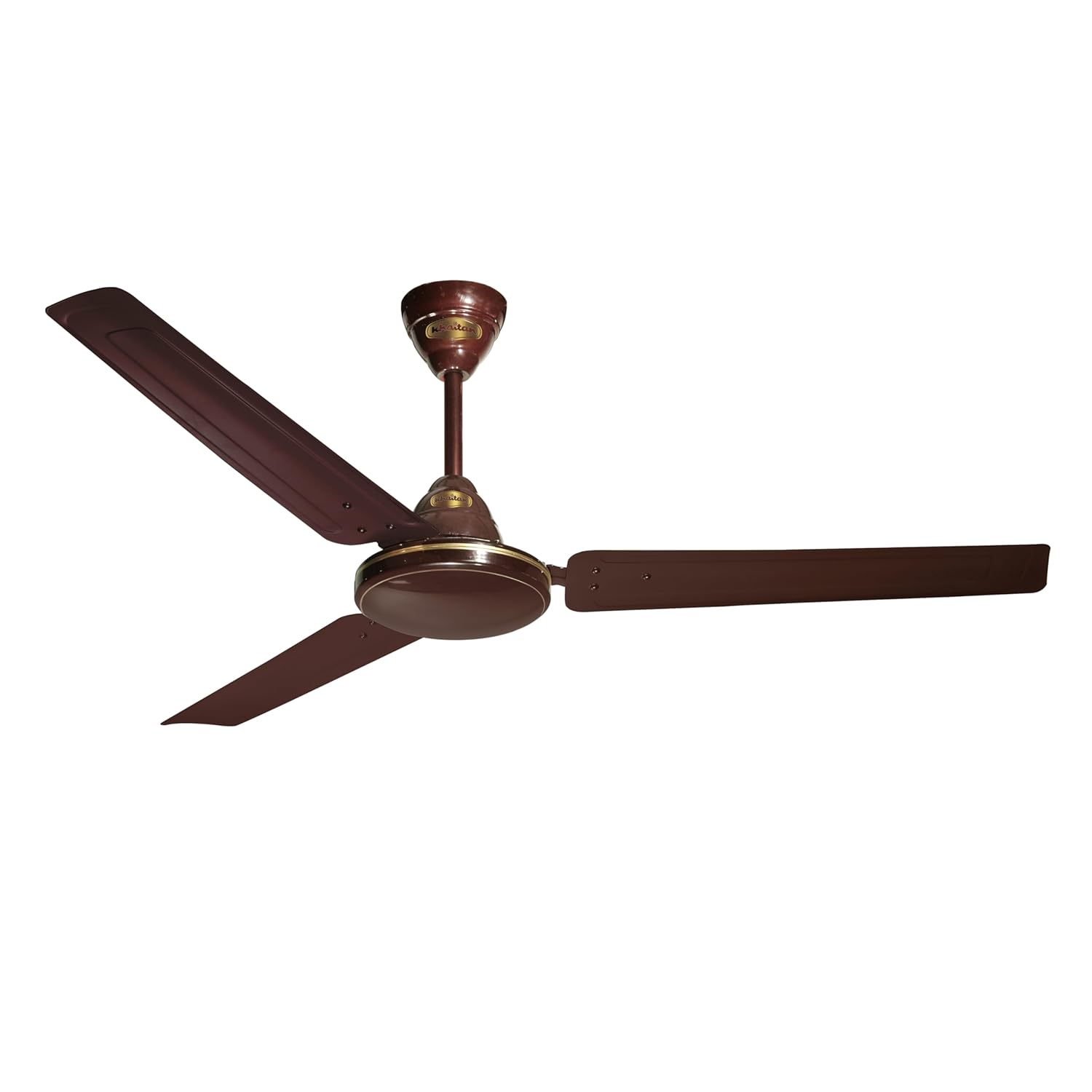 Khaitan Freedom - 1200mm Hi-Speed Ceiling Fan | BEE Star Rated | Durable | Superior Air Delivery | Energy Efficient | Rust Resistance | Decorative fan for Rooms | 2-Years Warranty | Brown - Pack of 1